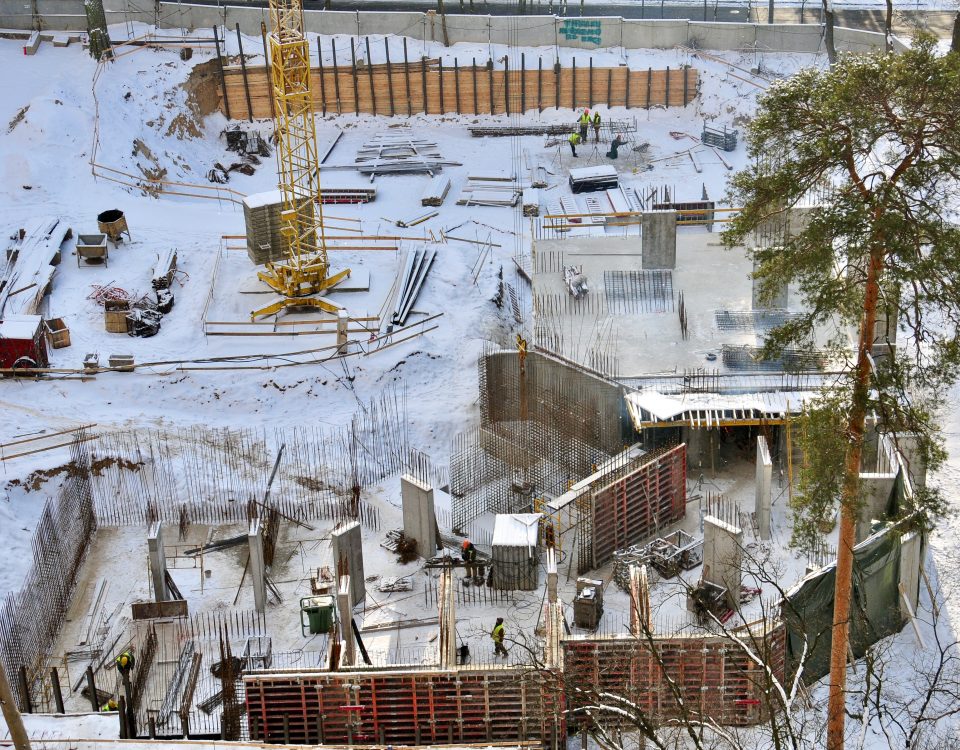 ЖК Eco Dream / Ход строительства / январь 2021